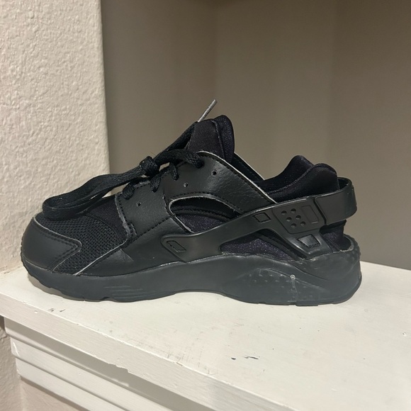 Nike 704949-016 Huarache Black Running Shoes Sneakers Shoes Kid's Youth 3 Y - Picture 5 of 9